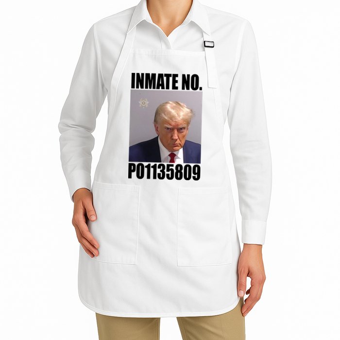 Donald Trump Inmate Number Mugshot Apron