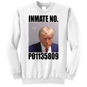 Donald Trump Inmate Number Mugshot Sweatshirt