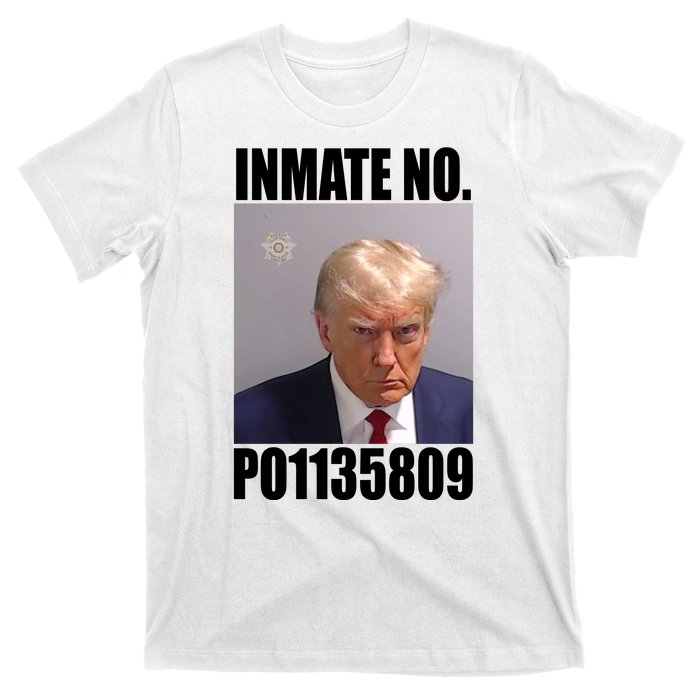 Donald Trump Inmate Number Mugshot T-Shirt