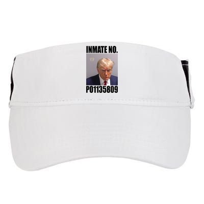 Donald Trump Inmate Number Mugshot Adult Drive Performance Visor
