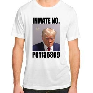 Donald Trump Inmate Number Mugshot Adult ChromaSoft Performance T-Shirt