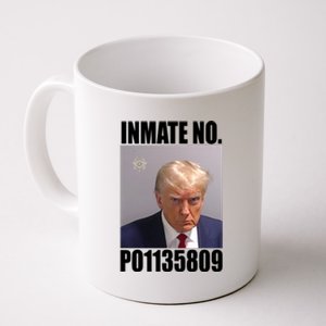 Donald Trump Inmate Number Mugshot Coffee Mug