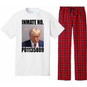 Donald Trump Inmate Number Mugshot Pajama Set