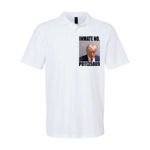 Donald Trump Inmate Number Mugshot Softstyle Adult Sport Polo