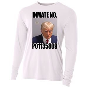 Donald Trump Inmate Number Mugshot Cooling Performance Long Sleeve Crew