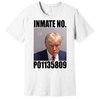 Donald Trump Inmate Number Mugshot Premium T-Shirt