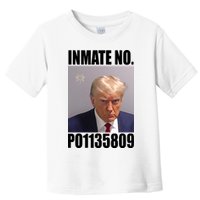 Donald Trump Inmate Number Mugshot Toddler T-Shirt