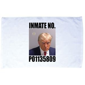 Donald Trump Inmate Number Mugshot Microfiber Hand Towel