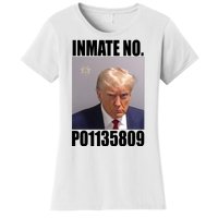 Donald Trump Inmate Number Mugshot Women's T-Shirt