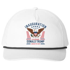 Donald Trump Inauguration 2025 47th President Snapback Five-Panel Rope Hat