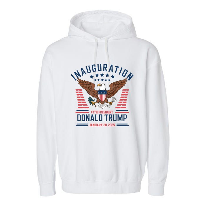 Donald Trump Inauguration 2025 47th President Garment-Dyed Fleece Hoodie