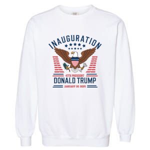 Donald Trump Inauguration 2025 47th President Garment-Dyed Sweatshirt