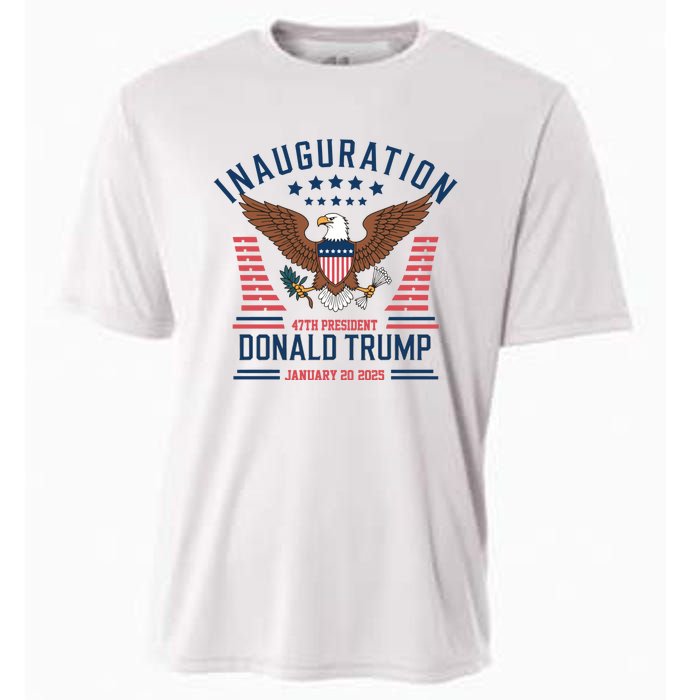 Donald Trump Inauguration 2025 47th President Cooling Performance Crew T-Shirt