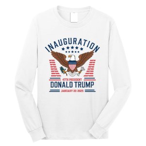 Donald Trump Inauguration 2025 47th President Long Sleeve Shirt