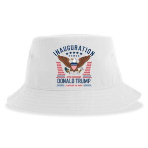 Donald Trump Inauguration 2025 47th President Sustainable Bucket Hat