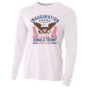 Donald Trump Inauguration 2025 47th President Cooling Performance Long Sleeve Crew