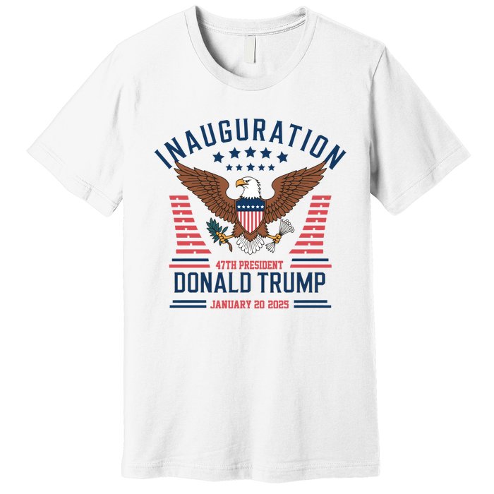 Donald Trump Inauguration 2025 47th President Premium T-Shirt