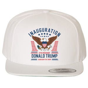 Donald Trump Inauguration 2025 47th President Wool Snapback Cap