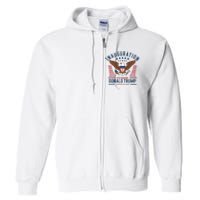 Donald Trump Inauguration 2025 47th President Full Zip Hoodie