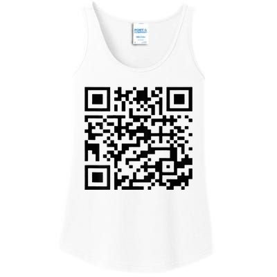 Donald Trump Is Your President Qr Trump Dancing Ladies Essential Tank