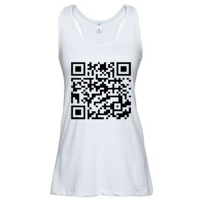 Donald Trump Is Your President Qr Trump Dancing Ladies Essential Flowy Tank