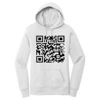 Donald Trump Is Your President Qr Trump Dancing Women's Pullover Hoodie