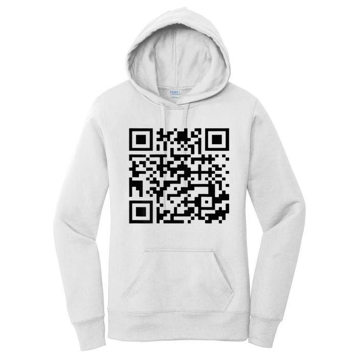 Donald Trump Is Your President Qr Trump Dancing Women's Pullover Hoodie