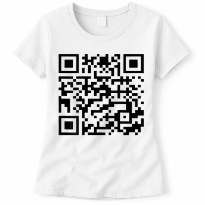 Donald Trump Is Your President Qr Trump Dancing Women's T-Shirt