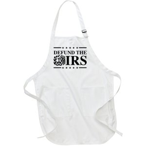 Defund The IRS Full-Length Apron With Pockets