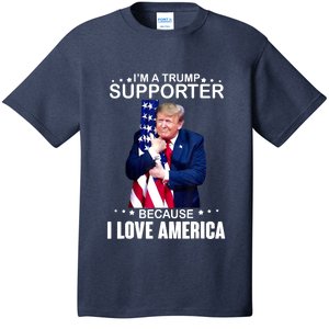 Donald Trump I’m A Trump Supporter Because I Love America T-Shirt