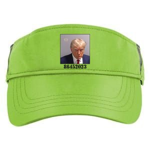 Donald Trump Inmate Mugshot Adult Drive Performance Visor