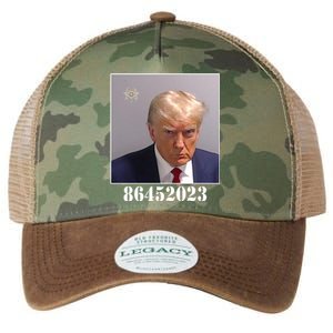 Donald Trump Inmate Mugshot Legacy Tie Dye Trucker Hat