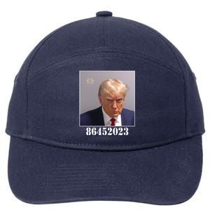 Donald Trump Inmate Mugshot 7-Panel Snapback Hat