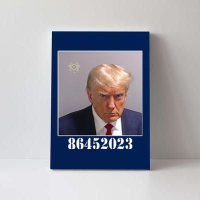 Donald Trump Inmate Mugshot Canvas