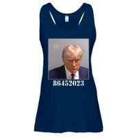 Donald Trump Inmate Mugshot Ladies Essential Flowy Tank