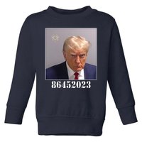 Donald Trump Inmate Mugshot Toddler Sweatshirt