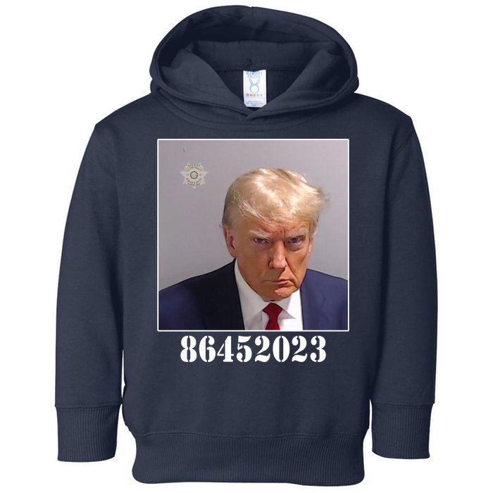 Donald Trump Inmate Mugshot Toddler Hoodie