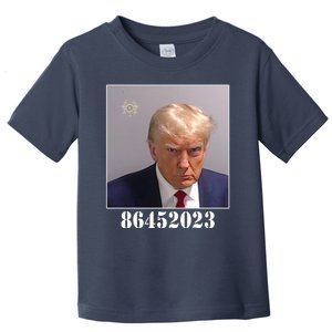 Donald Trump Inmate Mugshot Toddler T-Shirt