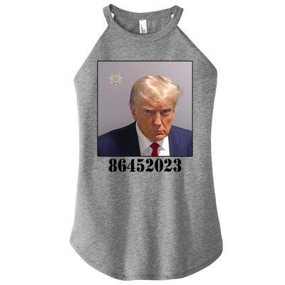 Donald Trump Inmate Mugshot Women's Perfect Tri Rocker Tank