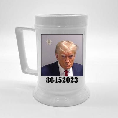 Donald Trump Inmate Mugshot Beer Stein