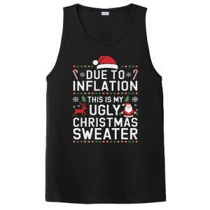 Due To Inflation This Is My Ugly Sweater For Christmas PosiCharge Competitor Tank