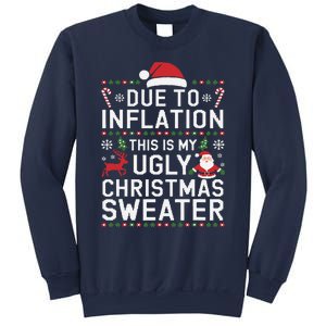 Due To Inflation This Is My Ugly Sweater For Christmas Sweatshirt