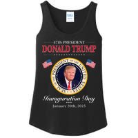 Donald Trump Inauguration Day 2025 47th Usa President Ladies Essential Tank