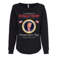 Donald Trump Inauguration Day 2025 47th Usa President Womens California Wash Sweatshirt