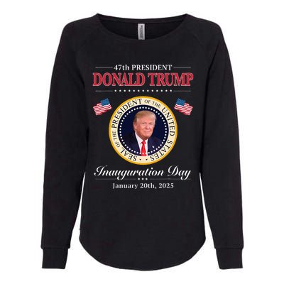 Donald Trump Inauguration Day 2025 47th Usa President Womens California Wash Sweatshirt