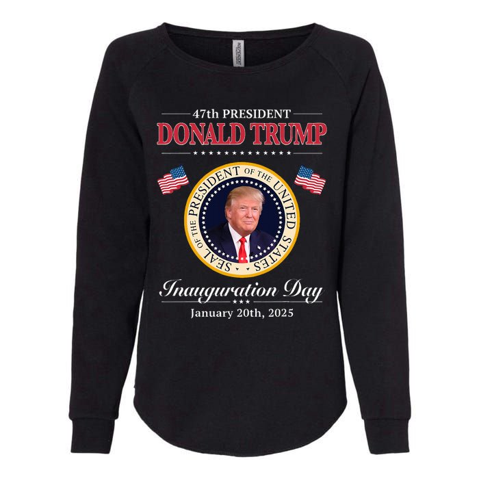 Donald Trump Inauguration Day 2025 47th Usa President Womens California Wash Sweatshirt