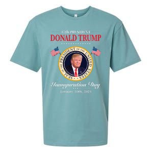 Donald Trump Inauguration Day 2025 47th Usa President Sueded Cloud Jersey T-Shirt