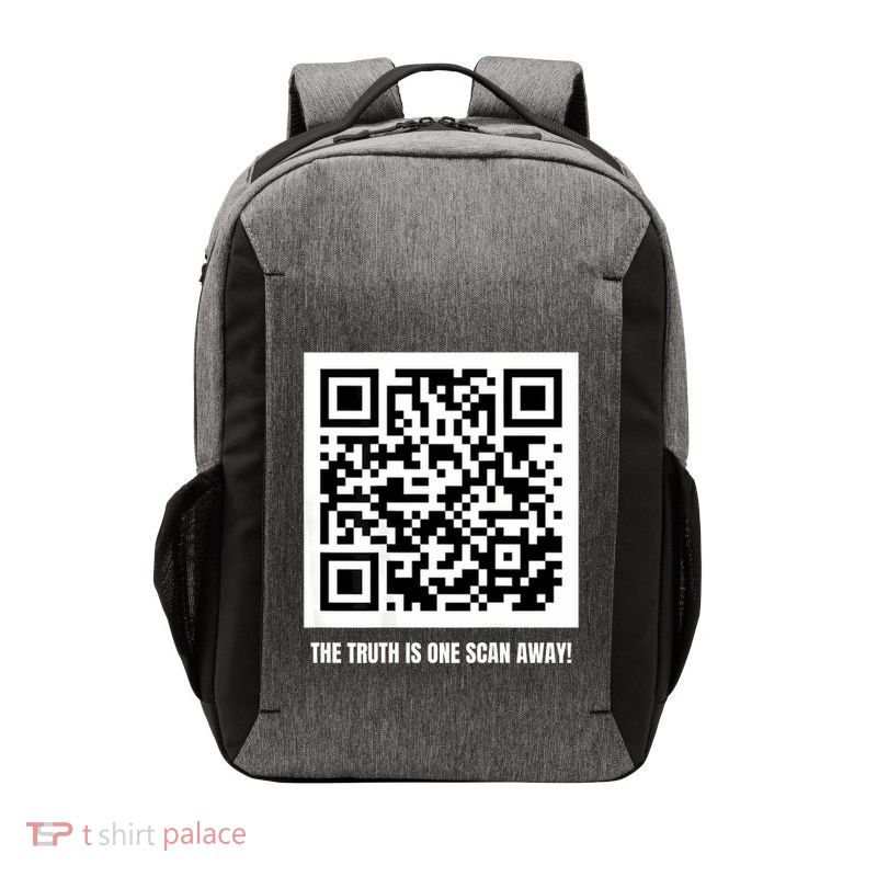 Donald Trump Is Your President Qr Trump Code Vector Backpack
