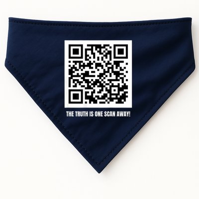 Donald Trump Is Your President Qr Trump Code USA-Made Doggie Bandana