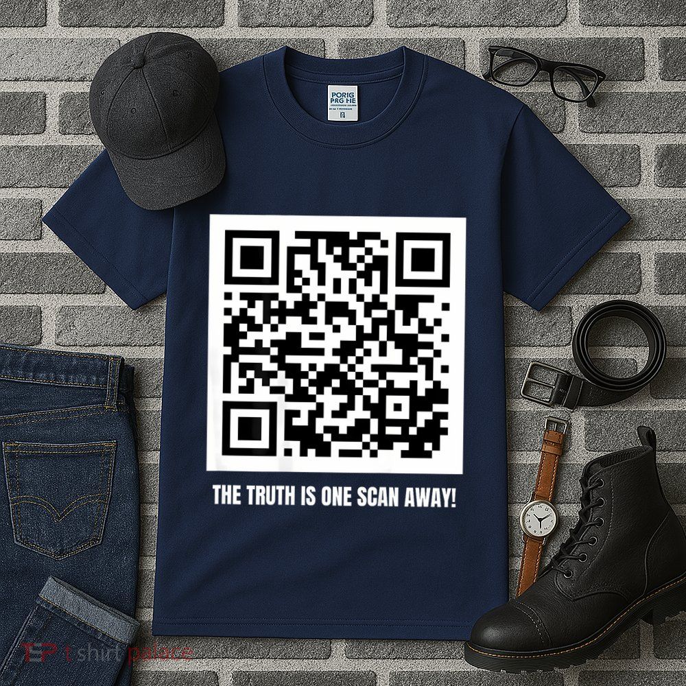 Donald Trump Is Your President Qr Trump Code Tall T-Shirt